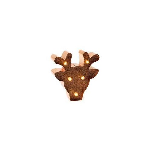 Mini Luce decorativa glitter - Renna