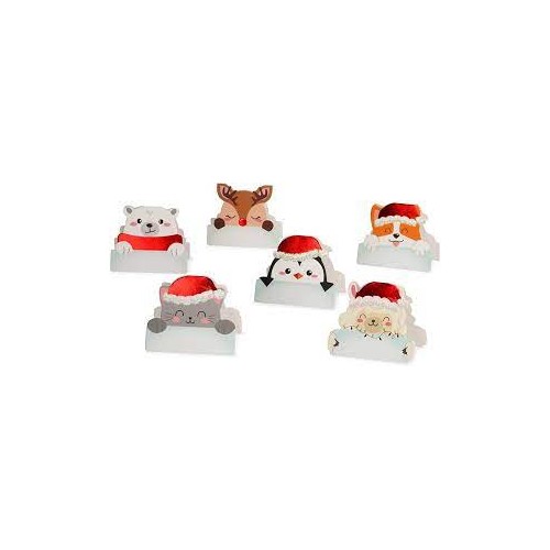 Set 12 Segnaposto natalizi