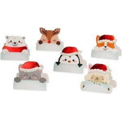 Set 12 Segnaposto natalizi