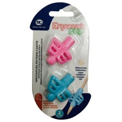 Impugnatura Ergonomica per Penne e Matite - Blister da 2 pezzi.