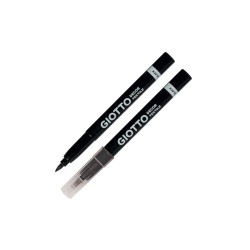 Pennarello per Tessuti Giotto Decor Textile Permanent Ink Nero