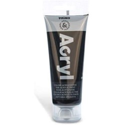 Tempera acrilica Primo Tubetto 75 ml Nero