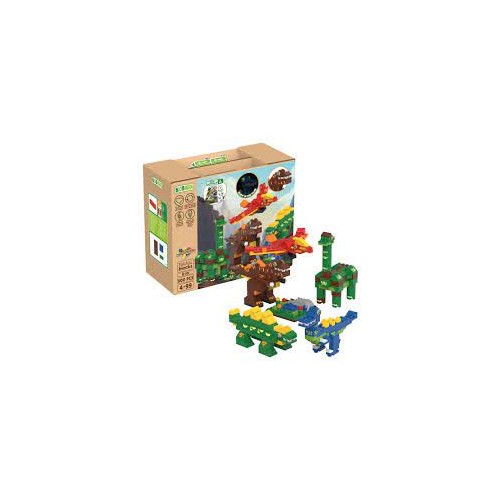 Mattoncini Biobuddi - Il mondo dei Dinosauri 500pz