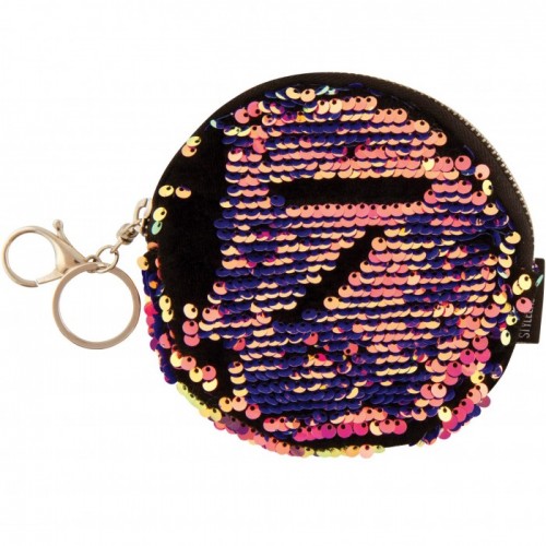 Portamonete con clip magic sequin velluto & paillettes fashion angels