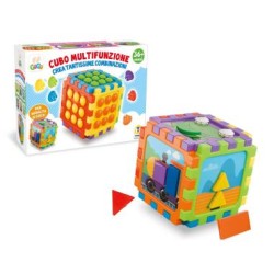 Cubo multiattività montessoriano 2in1