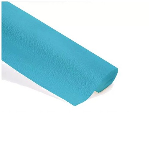 Carta crespa 40gr 50x250cm Celeste