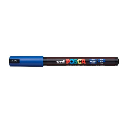 UniPosca punta Extra Fine 0,7mm Blu