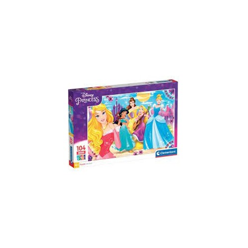 Puzzle Disney Princess 104 pezzi Maxi Supercolor