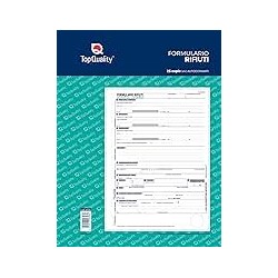 Blocco Formulario Rifiuti 25 copie (x4) autoricalcanti