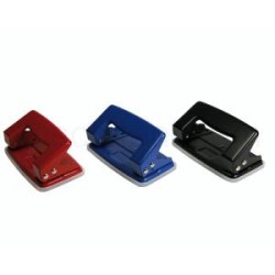 Perforatore in metallo a 2 fori passo 8