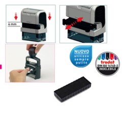 Tampone di ricambio nero per timbro Trodat 4911