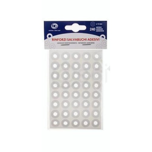 Rinforzi Salvabuchi bianchi adesivi Blister 240...