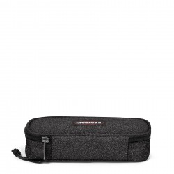 ASTUCCIO EASTPAK OVAL SINGLE SPARK BLACK NERO GLITTER A EASTPAK