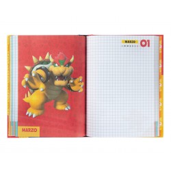Diario Super Mario scolastico non datato