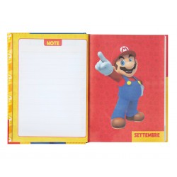 Diario Super Mario scolastico non datato