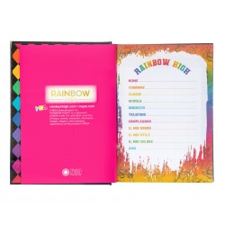 Diario Raimbow High scolastico non datato