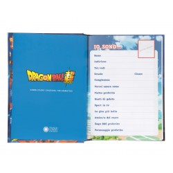Diario DragonBall Super Goku scolastico non datato