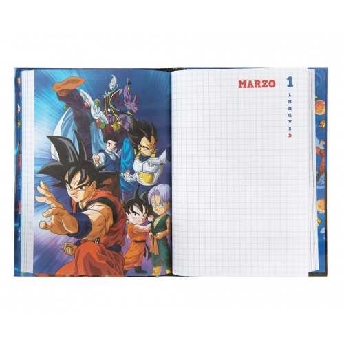 Diario DragonBall Super Goku scolastico non datato