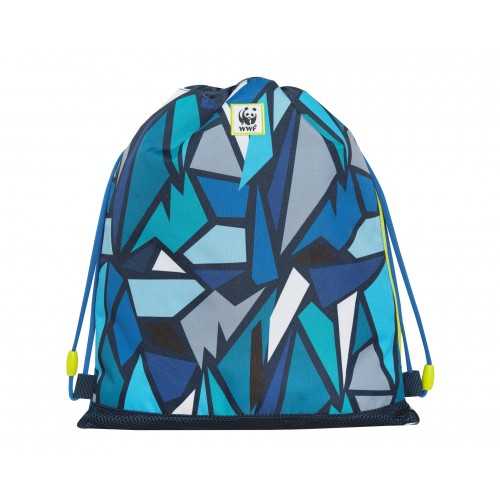 Sacca coulisse con tasca WWF Procione