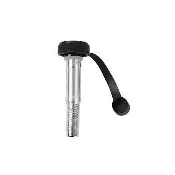 Tappo infusore in acciaio e silicone per bottiglia e...