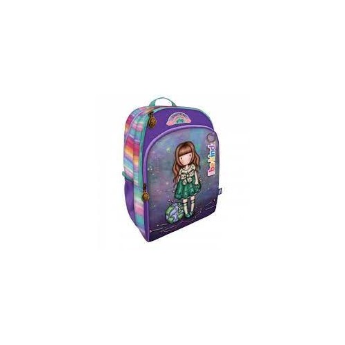 Zaino 3 cerniere Santoro Gorjuss viola e...