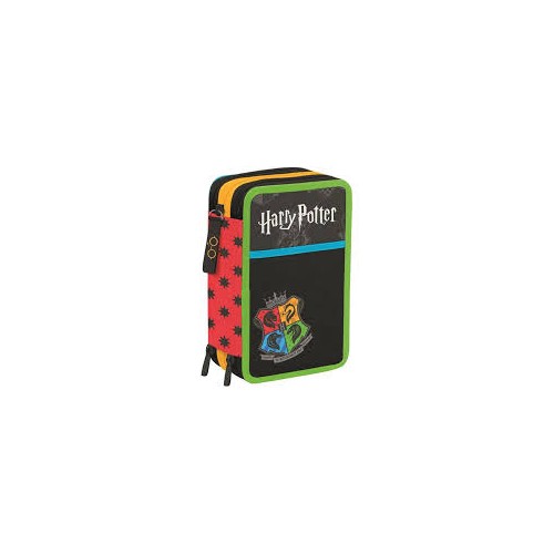 Astuccio 3 zip Harry Potter