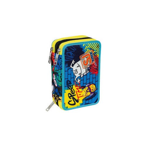 Astuccio 3 zip SJ Gang Critty mostro Boy
