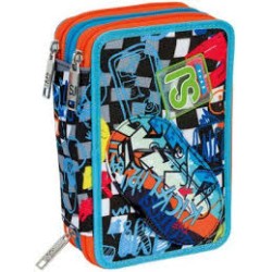 Astuccio 3 zip SJ Gang Trickflip Boy