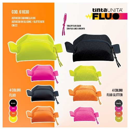 Big pochette caramella portatutto in silicone...