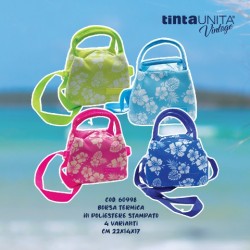 Borsa Termica in poliestere Tinta Unita Vintage Fluo