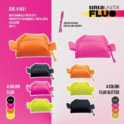 Mini pochette caramella portatutto Tinta Unita Luxury Fluo