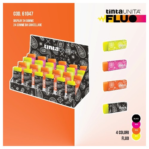 Gomma con fascetta colori assortiti Tinta Unita...