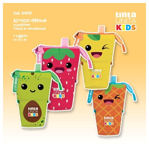 Astuccio Su e giù Up&Down Tinta Unita Kids