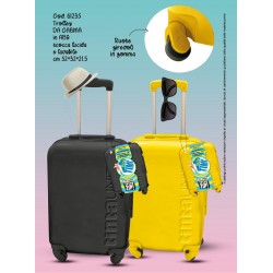 Trolley da cabina in ABS Tinta Unita One Fly Time 24