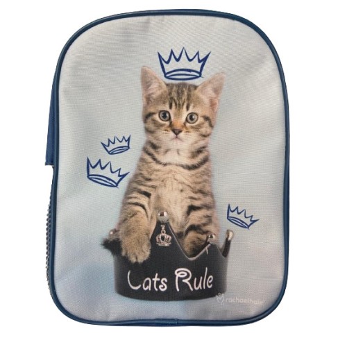 Zainetto Asilo gattino cats rule