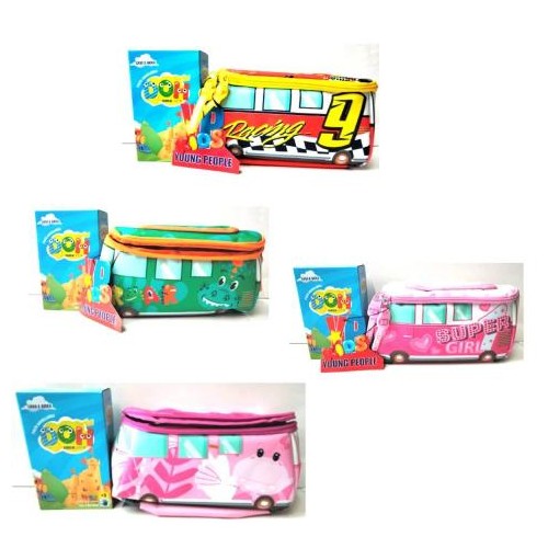 Astuccio bauletto bus con pasta modellabile Doh