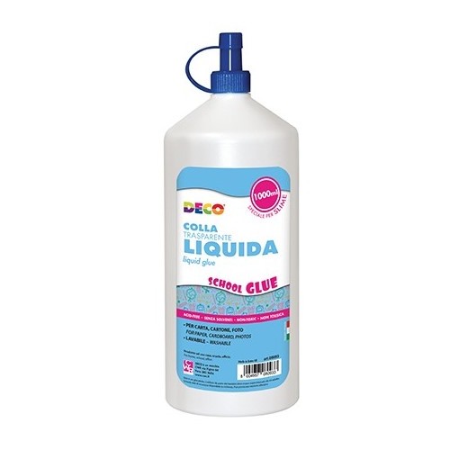 Colla Liquida Trasparente ad Acqua 1000ml