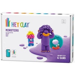 Pasta modellabile Hey Clay Mostri hipster,bigwig,donut