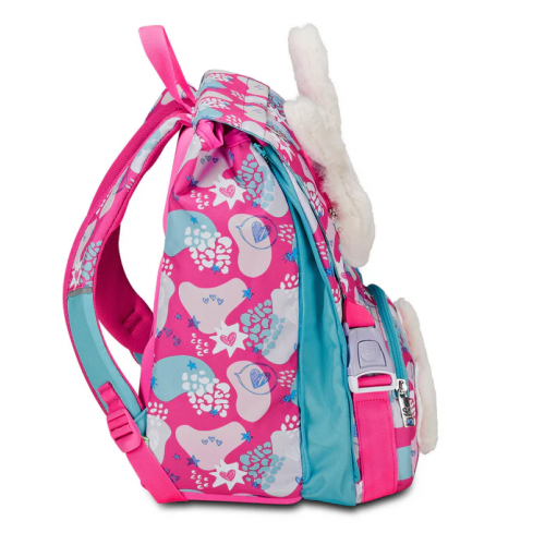 Zaino Sdoppiabile Big PinkFur Girl Gattino e...