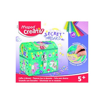 Secret Mosaics Cofanetto Unicorni