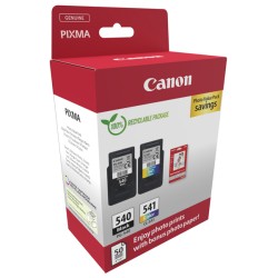 Cartuccia Multipack Canon PG 540/CL 541 + 50 fogli carta fotografica 10x15cm