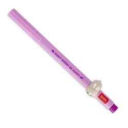Penna Gel Lovely Friends Coniglietto Legami Inchiostro Viola