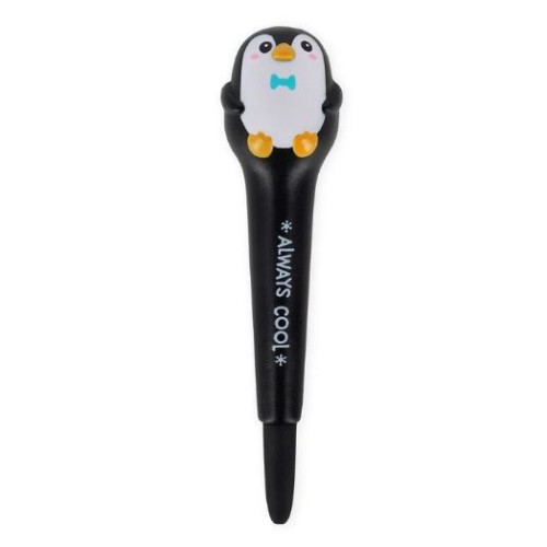 Penna Gel Squishy Squeezies Penguin Legami