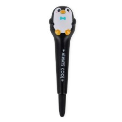 Penna Gel Squishy Squeezies Penguin Legami
