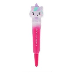 Penna Gel Squishy Squeezies Unicorn Legami