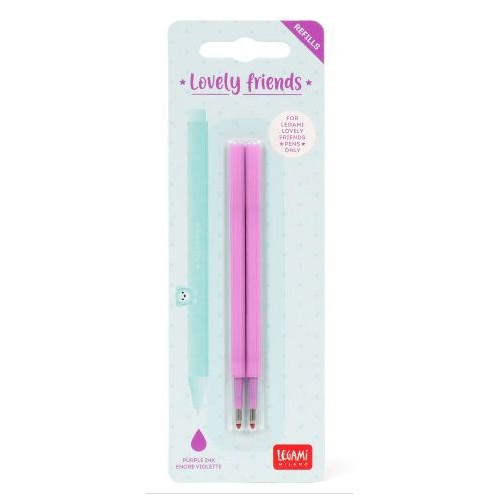 Set 2 Refill per penna gel Lovely Friends...