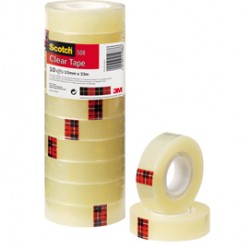 Rotolo nastro adesivo scotch 508 3m 15mmx33m in ppl