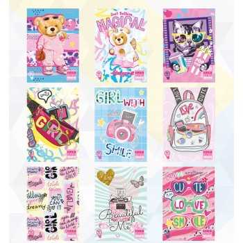 Maxi Quaderno A4 50 Special Righe B TU Young Girl