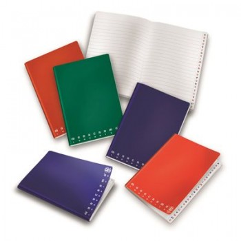 Rubrica quaderno formato a5 copertina morbida formato a5 monocromo colori assort