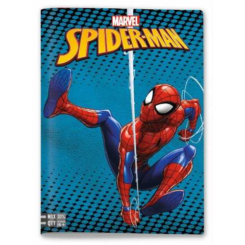 Maxi Quaderno A4 Spiderman Quadretti Medi 5mm